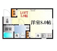 プリマ十六番館の間取り画像
