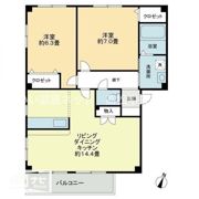 フォブール世俵Aの間取り画像