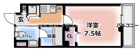 アクロス大日アパートメントⅡの間取り画像