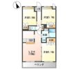 ラルジュの間取り画像