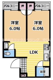 パシフィックヴィラ新森の間取り画像