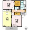 クラウディア A棟の間取り画像