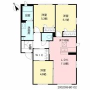 シャーメゾン・ガーデンズ K棟の間取り画像