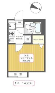 パレス新小岩の間取り画像
