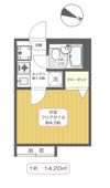 パレス新小岩の間取り画像