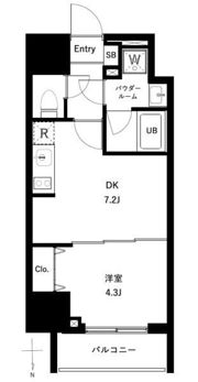 アーバンパーク王子Ⅱの間取り画像