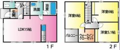 クラシオタウンの間取り画像