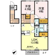 フェリースの間取り画像