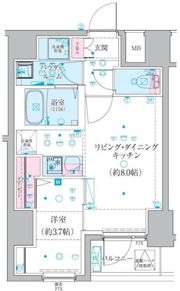GENOVIA椎名町の間取り画像