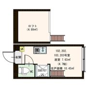 Cozy高田馬場の間取り画像