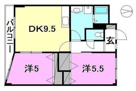ピカデリーサーカス7ラック2の間取り画像