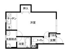 コルベールの間取り画像