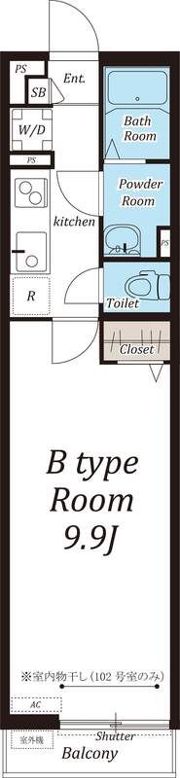 リブリ・マサジコートの間取り画像
