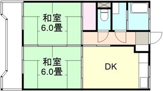 間野マンションの間取り画像
