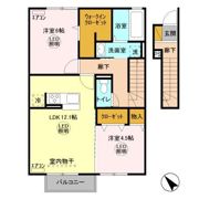ジャルダン・ドゥ・ローズの間取り画像