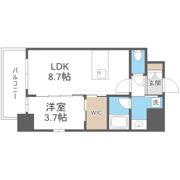 リヴェント福島の間取り画像