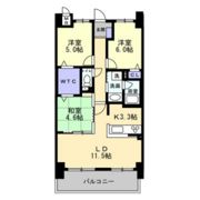 アルファライフ岡山駅西の間取り画像
