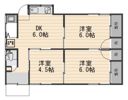 佐藤様貸家 南東の間取り画像