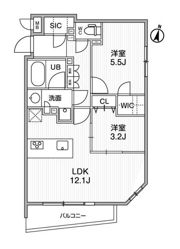 ・ルネサンスコート学芸大学の間取り画像