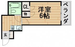 ドーム白島の間取り画像