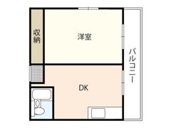 第2ハラダビルの間取り画像