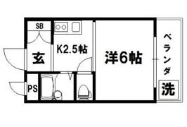 メゾン市川壱番館の間取り画像