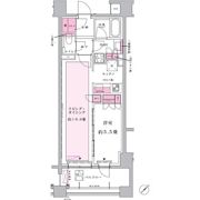 リビオ新宿御苑の間取り画像