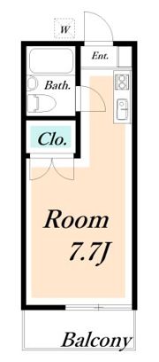 コーポ南行徳の間取り画像
