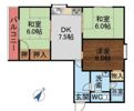ピュアライフ長草A棟の間取り画像