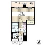 エスタシオン西新宿の間取り画像
