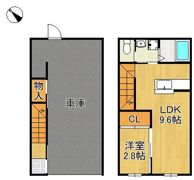 Excel Garage 小倉南A棟の間取り画像