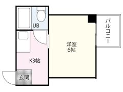 吉山コーポの間取り画像
