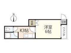 山本ビル（三篠）の間取り画像