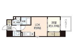 ヴィラ博丈昭和町の間取り画像