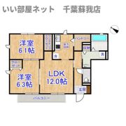 ウイステリアの間取り画像