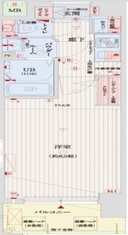 クリスタルグランツ梅田Ⅱの間取り画像