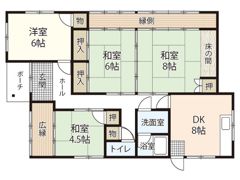 馬木平屋の間取り画像