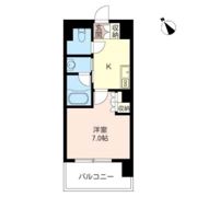 オーキッドレジデンス品川の間取り画像