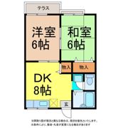 クレストール飯岡の間取り画像