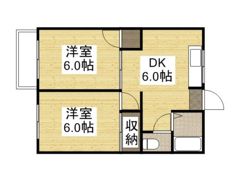 セレッソ吉岡 B棟の間取り画像