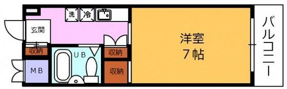 プリミエール三郎丸の間取り画像