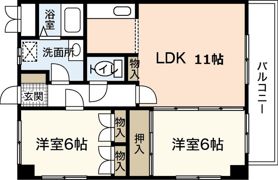 楽々園Nビルの間取り画像