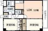 楽々園Nビルの間取り画像