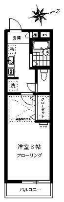 メゾン．ド．ソレイユの間取り画像