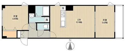 オークラビルの間取り画像