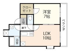 コーポA&Hの間取り画像