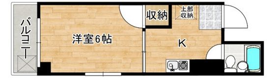 Greenコーポの間取り画像