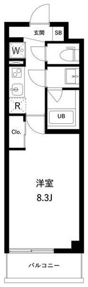 アーバンパーク東六郷Ⅰの間取り画像