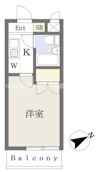 ハナレイ小田原の間取り画像