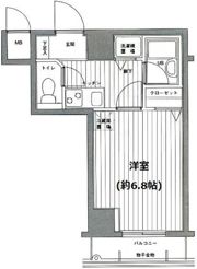 グランド・ガーラ麻布十番の間取り画像